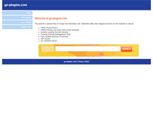 Tablet Screenshot of go-plugins.com